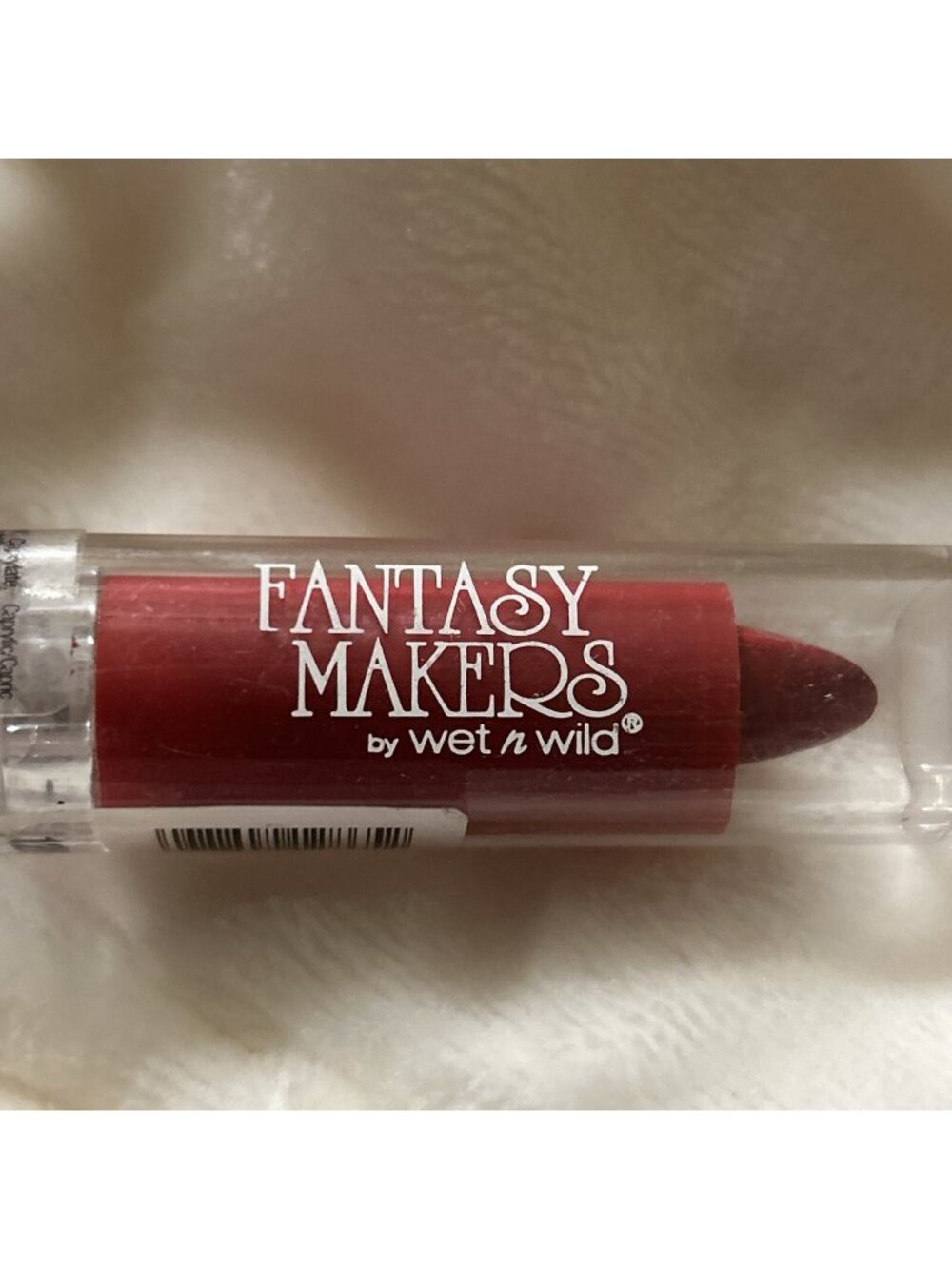 Wet n Wild Fantasy Makers Lipstick Hazardous Red #12865 New Manufactured Seal
